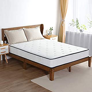 Olee Sleep 9 Inch Breeze Gel Infused Memory Foam Innerspring Mattress, Mattress in a Box, CertiPUR-US Certified, Queen