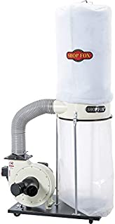 SHOP FOX W1685 1.5-Horsepower 1,280 CFM Dust Collector , White