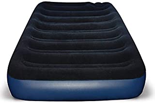 Napier Sportz Air Mattress Portable 2 Person Indoor/Outdoor Full Size Inflatable Camping Bed with Built In Hand Powered Air Pump and Convenient Carry Bag, Blue