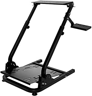 CINGO Wheel Stand Height Adjustable for Logitech G25, G27, G29, G920 Racing Steering Wheel Stand Gaming Racing Simulator Wheel and Pedals Not Included