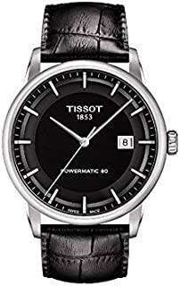 Tissot Men's T0864071605100 Luxury Analog Display Swiss Automatic Black Watch