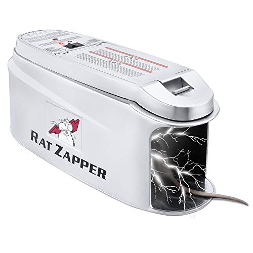 Abco Tech Rat Zapper - Electronic Rodent Killer - Effective & Humane Mouse Trap Killer for Rats & Mice - Safe & Mess Free