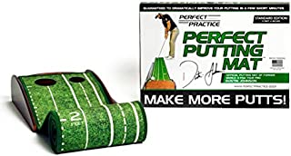 PERFECT PRACTICE Perfect Putting Mat - Official Putting Mat of Dustin Johnson, Standard Edition