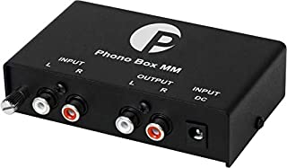 Pro-Ject Phono Box MM DC Phonograph Preamplifier,Black