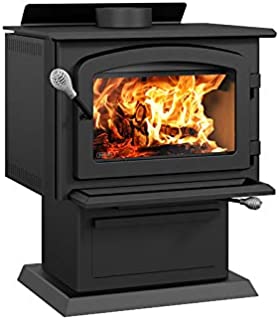 Drolet Blackcomb II Medium 2020 EPA Certified Wood Stove - 60,000 BTU  1,800 sq.ft., Model# DB02811