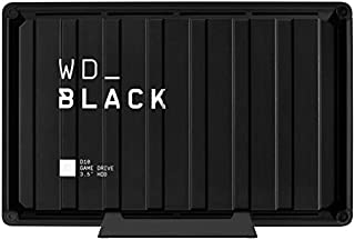 WD_Black 8TB D10 Game Drive, Portable External Hard Drive Compatible with Playstation, Xbox, PC, & Mac - WDBA3P0080HBK-NESN