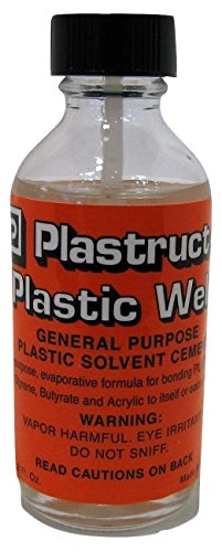 Plastruct Plastic Weld w/applicator 2oz Bottle