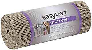 Duck Brand Select Grip EasyLiner Shelf and Drawer Liner, Non-Adhesive, 12-Inch x 20-Feet, Brownstone, 1100731