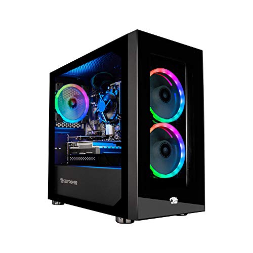 iBUYPOWER Gaming PC Computer Desktop Element Mini 9300 (AMD Ryzen 3 3100 3.6GHz, AMD Radeon RX 550 2GB, 8GB DDR4 RAM, 240GB SSD, Wi-Fi Ready, Windows 10 Home)