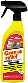 Grease relief Degreaser and Laundry Stain Remover, 18 Ounce