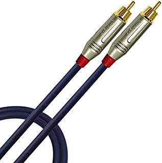 2.5 Foot SPDIF Cable  Gotham GAC-1 S/PDIF-Pro (Ultrablue) High-End Silver Plated LCOFC Digital Audio Interconnect Cable & Amphenol ACPR-SRD Gold RCA Plugs - Custom Made by WORLDS BEST CABLES