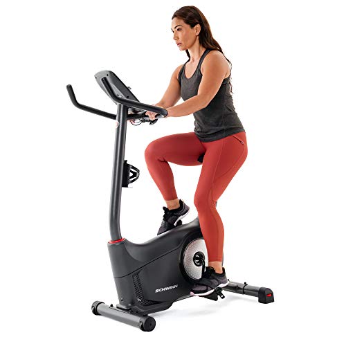 Schwinn Fitness 130 Upright Bike (Model Year 2020), Black