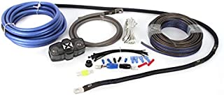 NVX True Spec 4 Gauge 100% Copper Single Amp Wiring Kit with Speaker Cable, No RCA [XAPK4]