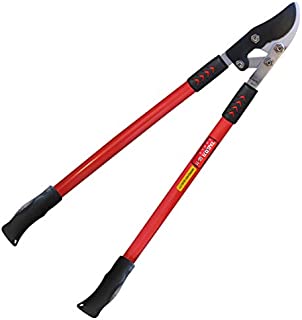 TABOR TOOLS GG11A Bypass Lopper with Compound Action, Chops Thick Branches with Ease, 30 Inch Tree Trimmer, Branch Cutter with 1 3/4 Inch Clean Cut Capacity.