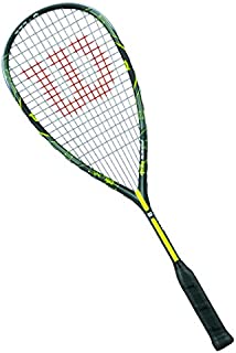 Wilson Squash Racket, Force Team, Unisex, Head Heavy, Grey/Silver, WRT911930