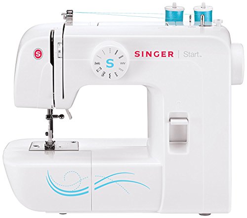 SINGER Start 1304 6 Built-in Stitches, Free Arm Best Sewing Machine for Beginners, 11.46 pounds