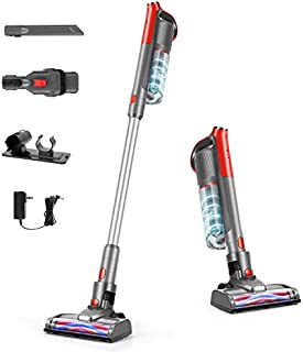 GeeMo Cordless Vacuum Cleaner, Powerful Suction 4 in 1 Brushless Motor Stick Vacuum for Home Hardwood Floor Pet Hair K14