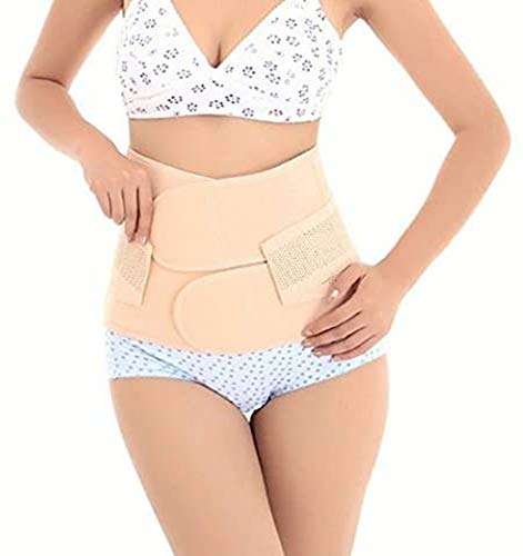 Healthcom Waist Slimming Belt Shaper Wrapper Band Abdomen Abdominal Binder Women Postnatal Pregnancy Belt-Support Postpartum Recoery Support Girdle Belt Belly,Size:S