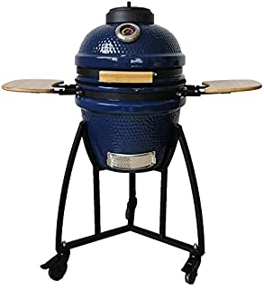 Lifesmart 133 Kamado style Ceramic Grill with Bonus Accessory Bundle