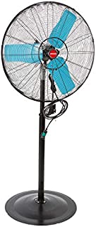 OEMTOOLS 23979 30 Inch High-Velocity Pedestal Oscillating Misting Fan, Outdoor Water and Dust-Resistant Cooling Option, 7200 CFM, GFCI Plug, Ideal for Jobsites, Restaurants, Patios, and More, Black