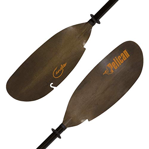 Pelican Boats - PS1131 -SYMBOSIA Angler Fishing Lightweight Fiberglass Kayak Paddle - Built-in Retrieval Hooks - 94.5-99