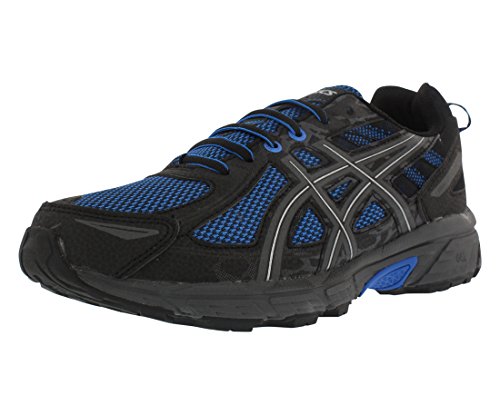 ASICS Mens Gel-Venture 6 Running Shoe, Victra Blue/Blue/Black, 10 D(M) US