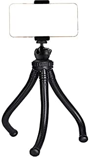 Ailun Phone Tripod Mount Stand Camera Holder for iPhone 12/12 Pro/12 Mini /12 Pro Max iPhone 11/11 Pro/11 Pro Max/Xs XR Xs Max 8 7 Plus 6s Digtal Camera, Black