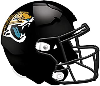Fan Creations NFL Jacksonville Jaguars Unisex Jacksonville Jaguars Authentic Helmet, Team Color, 12 inch