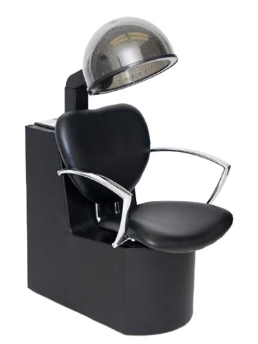 BR Beauty Chea Hair Dryer Chair with Dryer Combination for Salons and Stylists, Modern European Design, Extra Hot 980 Watt Dryer, 4 Setting Temperature Control and Timer, OD-6918DCHL-1500