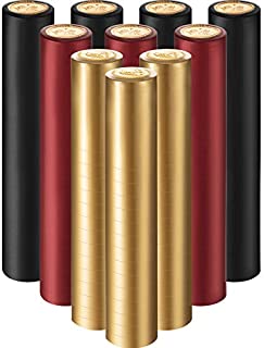 PVC Heat Shrink Capsules Wine Shrink Wrap Wine Bottle Capsules for Wine Cellars and Home Use, 3 Colors (200)