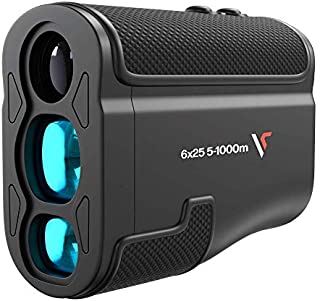 Visiocrest B-3280-BL Laser Range Finder for Golf, Hunting & Archery Precision, 3000FT Distance Measuring Rangefinder