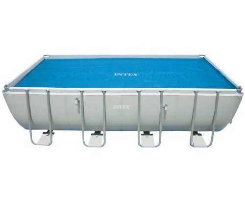 Intex Solar Cover for 18ft X 9ft Rectangular Frame Pools, Measures 17' 8