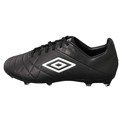 Umbro Unisex Medusae III Premier FG Soccer Shoe, Black, 10.5 US Men