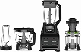 Ninja Blender/Food Processor with Intelli-Sense Touchscreen, 1200-Watt Smart Sensor Base, Spiralizer, 72oz Pitcher, 64oz Bowl, and 24oz Cup (CT682SP)