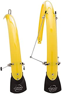 Planet Bike Hardcore bike fenders - 700c x 45mm (yellow)