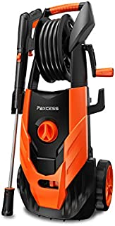 PAXCESS Power Washer, 2300 PSI 1.85 GPM Electric Power Pressure Washer with Spray Gun, Adjustable Nozzle, 26ft High Pressure Hose, Hose Reel (Power Wash Machine, Portable Pressure Cleaner, Car Washer)