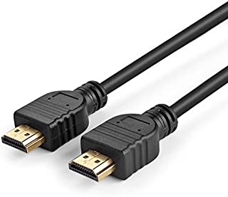 TNP 4K HDMI Cable 0.5M(1.5FT) UHD HDMI 2.0 18GBPs High Speed Ultra HD 4K 60Hz HDR Nylon Cord, Gold Plated Connectors Ethernet & Audio Return Channel (ARC) for 4K TV Apple TV 4K, PS4 Pro, Xbox One X