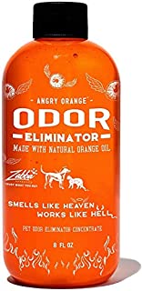 Angry Orange Pet Odor Eliminator for Dog and Cat Urine, Makes 1 Gallon of Solution for Carpet, Furniture and Floor Stains