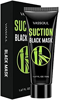 Vassoul Blackhead Remover Mask, Peel Off Blackhead Mask, Black Mask - Deep Cleansing Facial Mask for Face & Nose