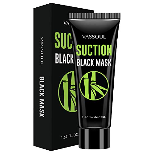 Vassoul Blackhead Remover Mask, Peel Off Blackhead Mask, Black Mask - Deep Cleansing Facial Mask for Face & Nose