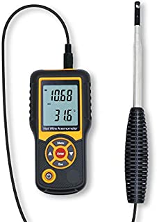 Koselig Instruments - Hotwire Anemometer | Handheld Anemometer with Telescopic Probe | Measure Wind Speed to 0.01 M/S