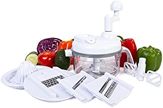 Ultra Chef Express Food Chopper  7 in 1 Chopper, Mixer, Blender, Whipper, Slicer, Shredder and Juicer