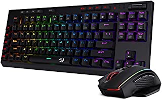 Redragon K596 Wireless Mechanical Gaming Keyboard M686 Wireless Gaming Mouse Bundle