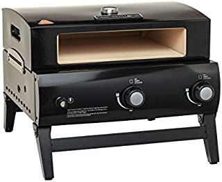 BakerStone O-AJLXX-O-000 Portable Gas Pizza Oven, Black