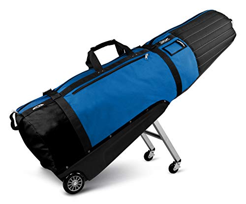 Sun Mountain Golf CLUBGLIDER Meridian Travel Cover Bag - Black/Cobalt