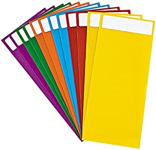 Fun Express Library Dividers with repositionable Stickers (Set of 12) Classroom and Teacher Supplies