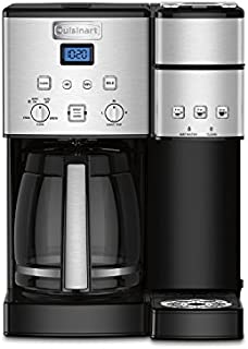 Cuisinart SS-15P1 Coffee Center 12-Cup Coffeemaker and Single-Serve Brewer, Silver