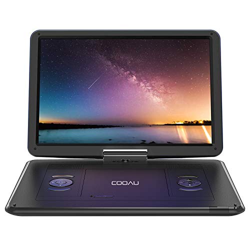 COOAU 17.9 Portable DVD Player with 15.6