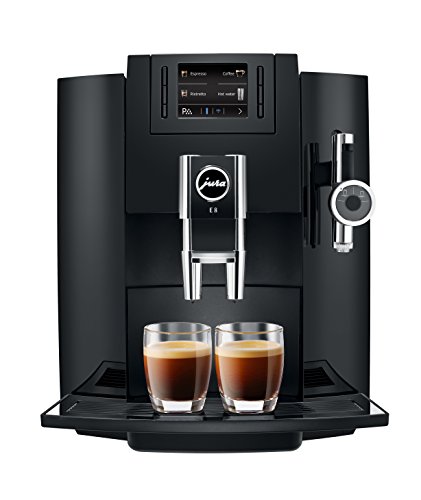 Jura 15109 Automatic Coffee Machine E8, Black