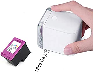 Handheld Full Color Printer, Portable Mini Printer WiFi Connect, Mobile Inkjet Color Printer, Print on Surface with Ink Cartridge